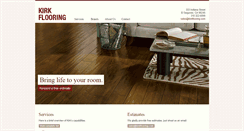 Desktop Screenshot of kirkflooring.com